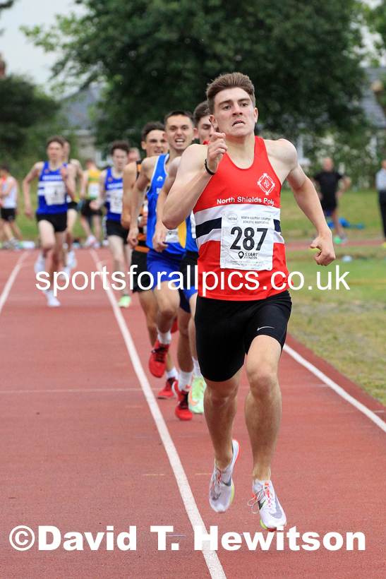 800 metres, 2022 NEGP Monkton No 4, June 29th. Photo: David T. Hewitson/Sports for All Pics
